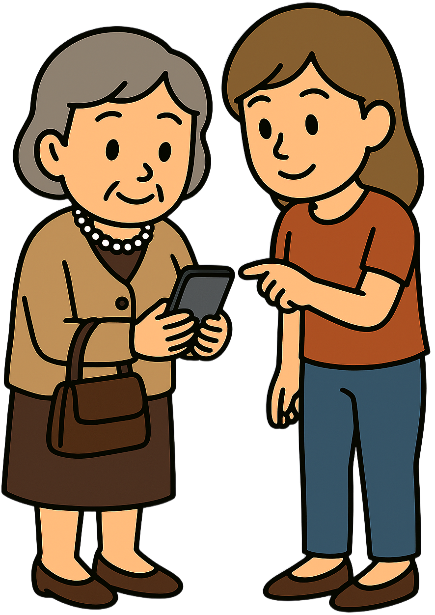 Margaret and Granddaughter